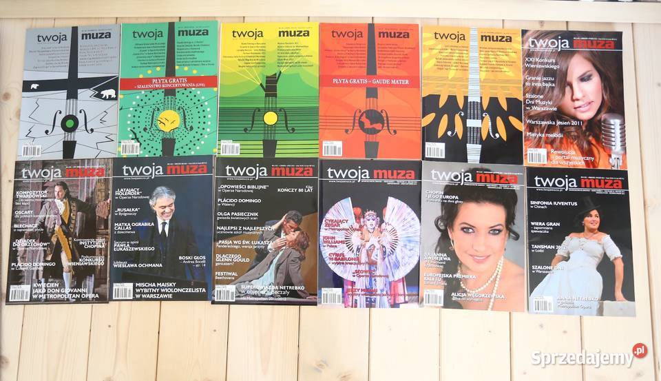 Czasopismo Twoja Muza komplet roczniki 20032017
