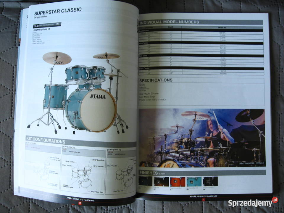 TAMA Drums and Hardware 2022 General Catalog pomorskie Kępice