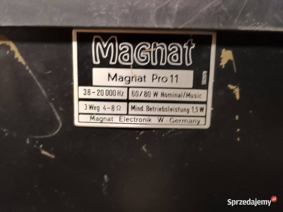 Kolumny głośnikowe Magnat Wągrowiec