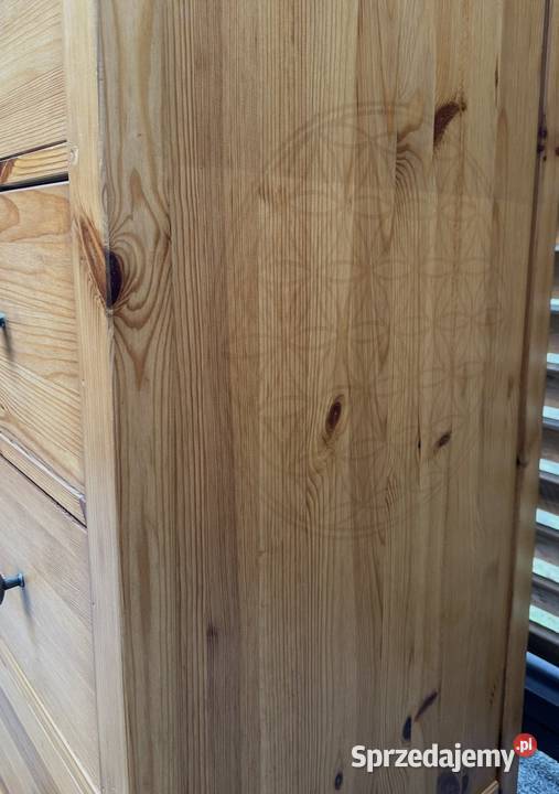 Komoda Hemnes lite drewno 6 szuflad Poddębice sprzedam