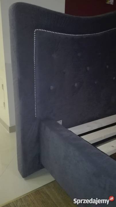 Piękne łóżko sypialniane stylowe 204cm Kępno