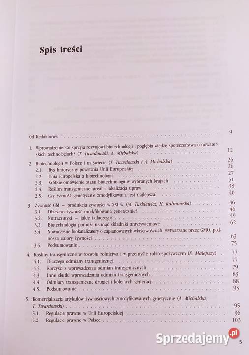 KOD Korzyści Oczekiwania Dylematy biotechnologii Hajnówka