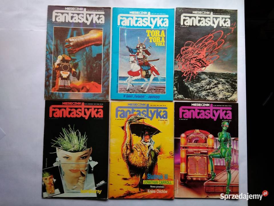 Fantastyka pojedyncze egzemplarze z rocznika pomorskie Gdynia