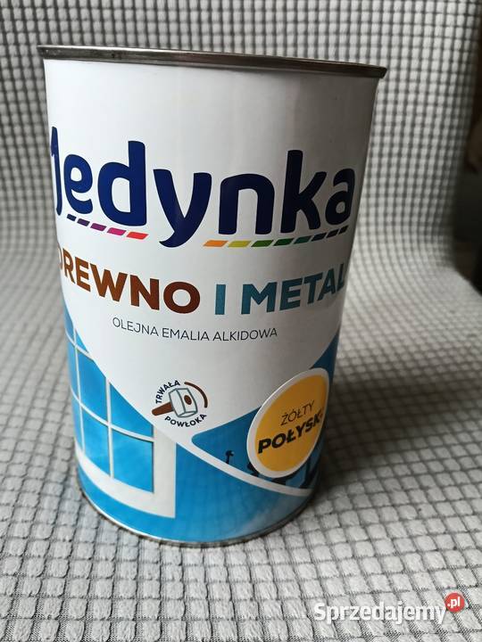 Farba olejna żółta 09l Dębica