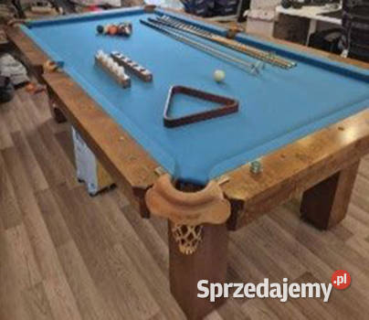 Bilard stół DREWNIANY kamień skóra nowy Bilard mazowieckie Warszawa
