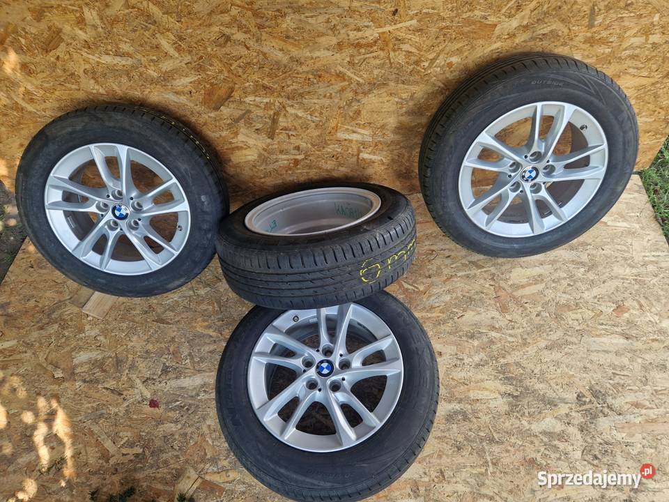 BMW FELGI ALUMINIOWE 16 5X112 ET47 OPONY wielkopolskie Słowikowo