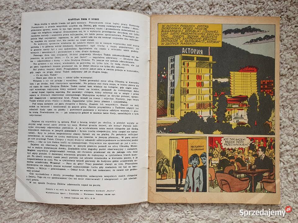 Kapitan Żbik Podwójny Mat wydanie 1 1970