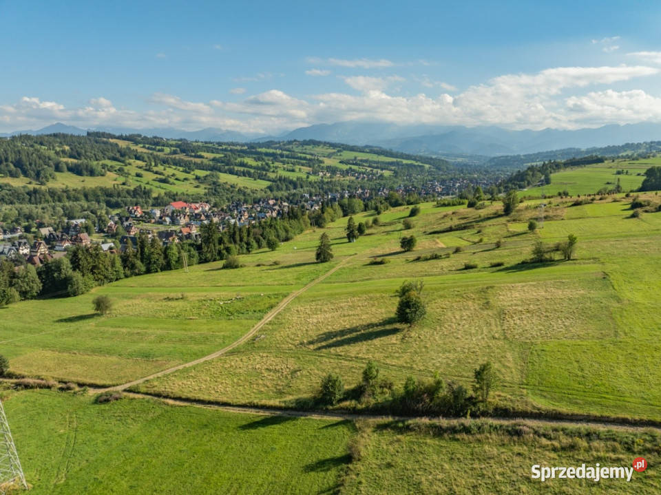 Działka z WZ pod zabudowę zagrodową Biały małopolskie Biały Dunajec sprzedam