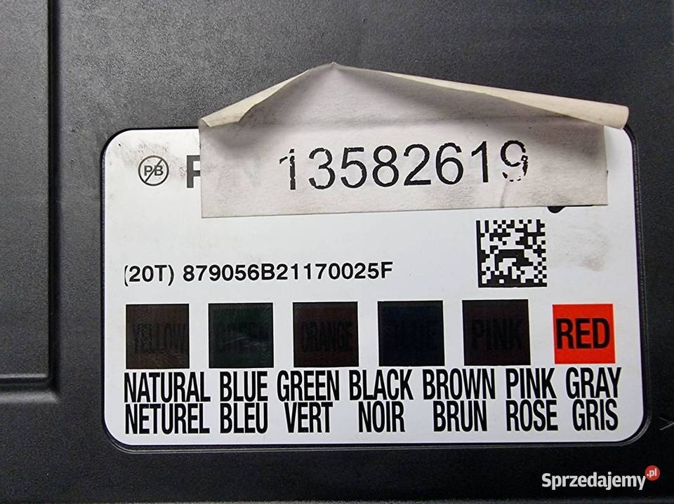 MODUŁ OPEL ASTRA J 13582619 kujawsko-pomorskie Lipno sprzedam