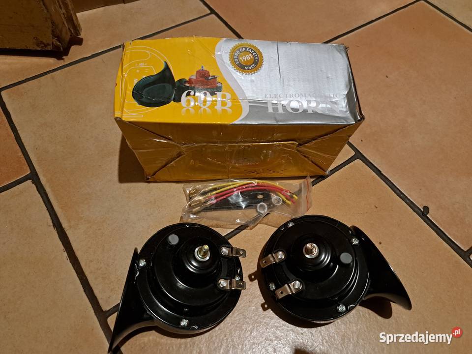 Sygnał dżwiękowy trąbki Fiat 125p Polonez osobowe Leszno