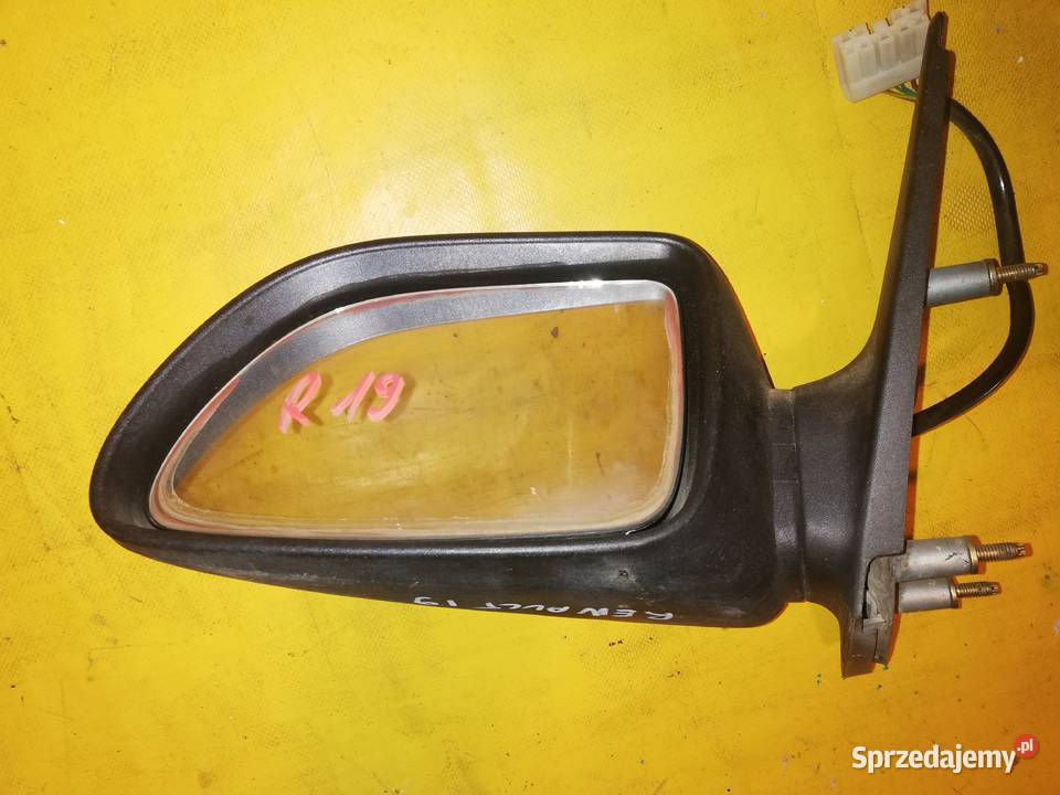 lusterko lewe 5pin Renault R19 łódzkie Piotrków Trybunalski sprzedam