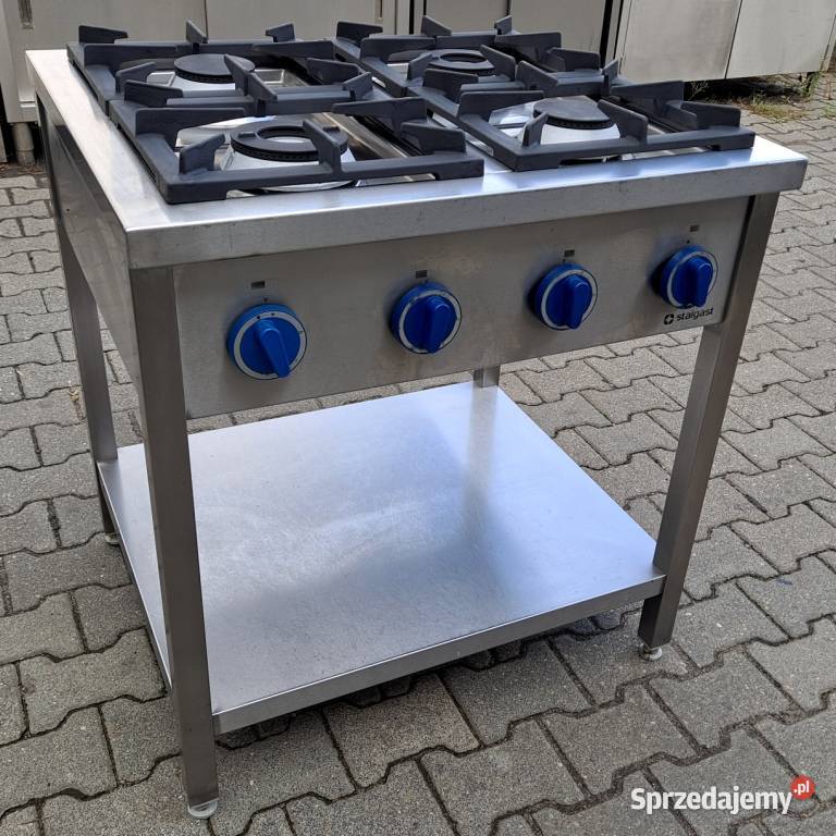 KUCHNIA GAZ 4 PALNIKI STALGAST MOC 24 KW M1894N Nowe Skalmierzyce sprzedam