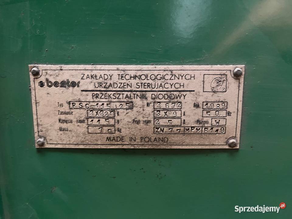 Separator magnetyczny złomu taśmowy wzdłużny do lubuskie Nowa Sól
