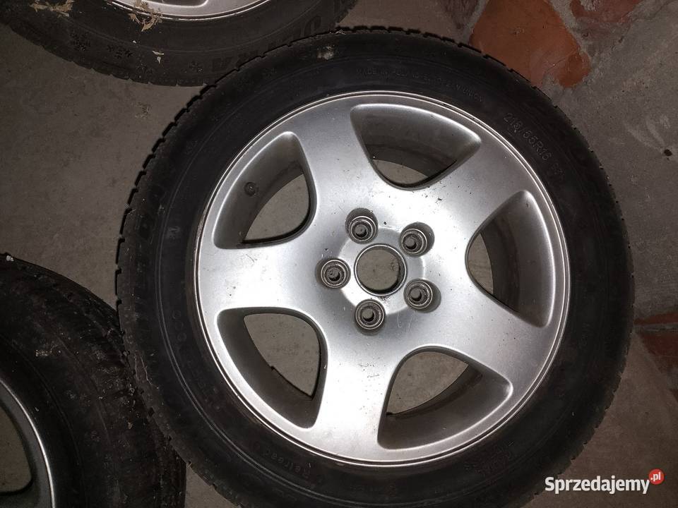 Sprzedam alufelgi 16r 5x112 z oponami zimowe