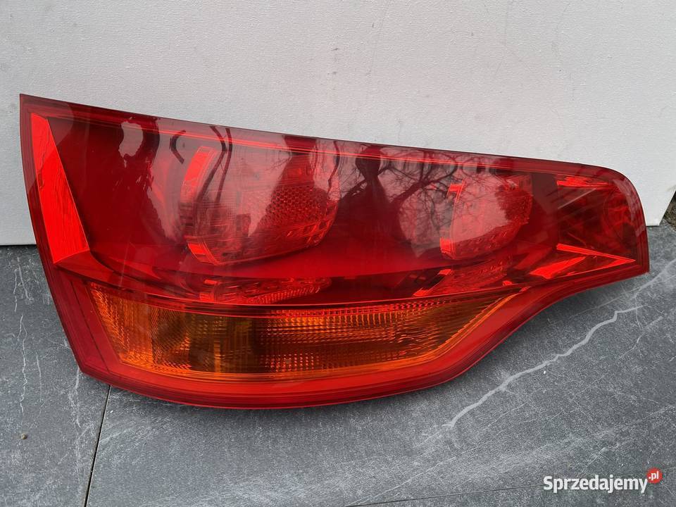 AUDI Q7 LEWA LAMPA TYŁ Oświetlenie Ostroróg