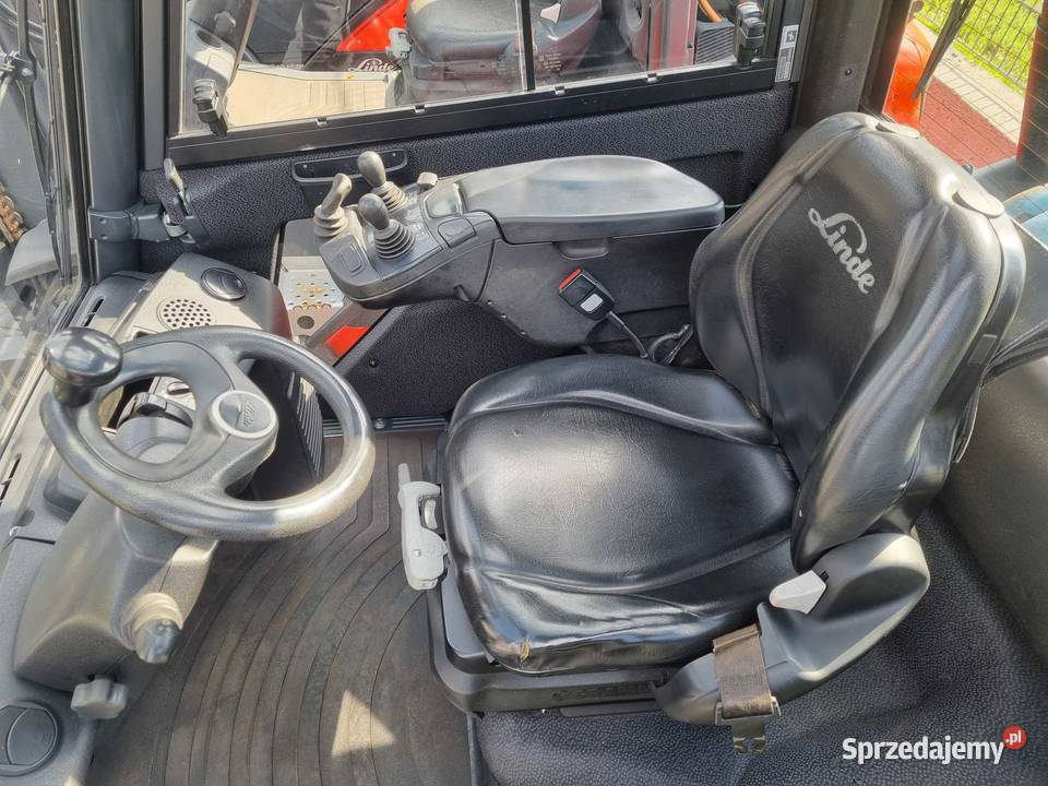 Gazowy wózek widłowy Linde H30T02 Triplex gaz sprzedam