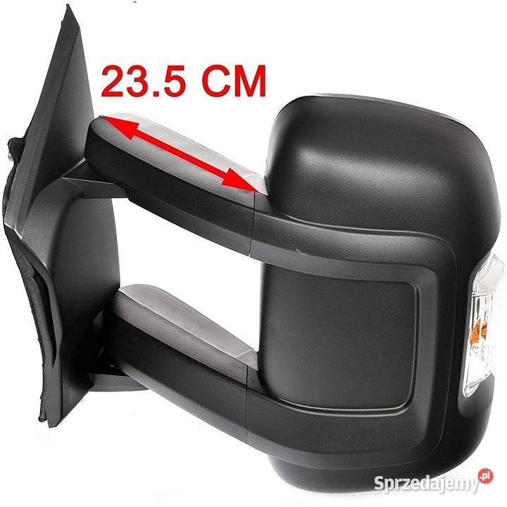 Lusterko Lewe Długie Ele Fiat Ducato Peugeot Lusterka zewnętrzne Rawa Mazowiecka