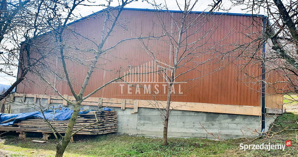 GARAŻ BLASZANY 6m x 6m wiata dwuspad 2x Brama Sprzedaż Toruń