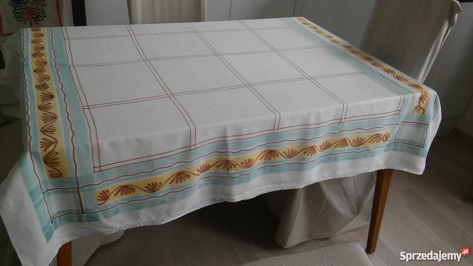 Obrus obrusy naturalna bawełna na prezent Gdańsk