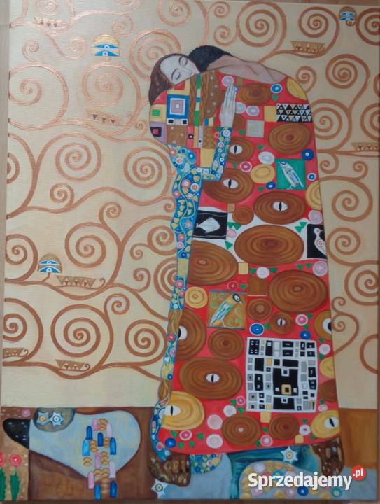 Obraz olejny Drzewo życia Spełnienie Klimt Katowice