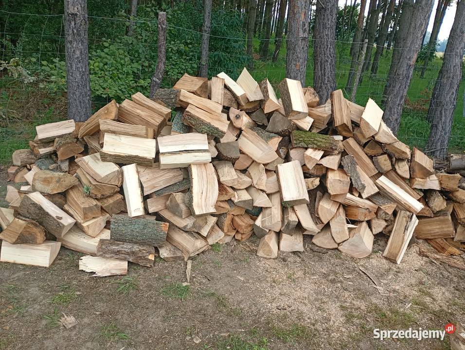 Drewno kominkowe Dąb jesion suche sezonowane dolnośląskie