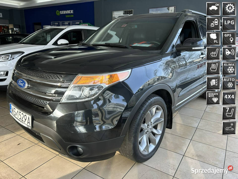 Ford Explorer 4x4 LPG 7 osobowy bezpieczny Siedlce