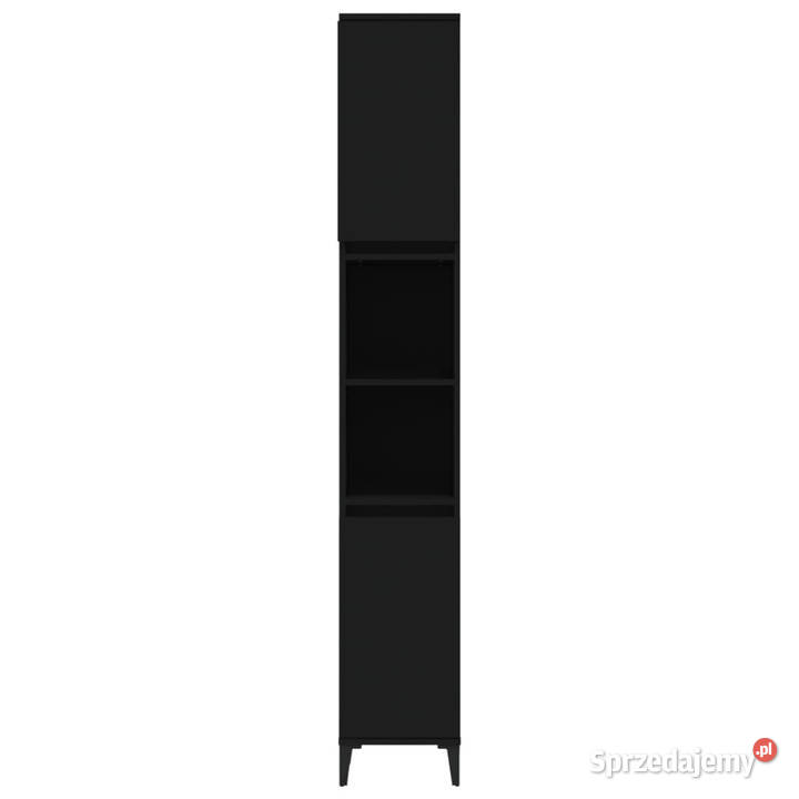 Szafka łazienkowa czarna 30x30x190 materiał Warszawa sprzedam