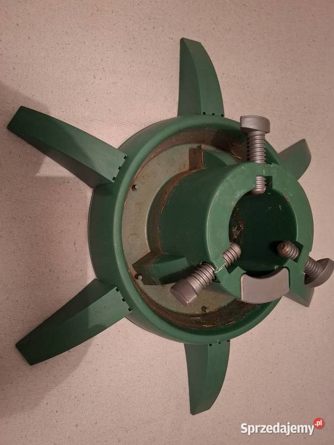 Stojak zielony pod choinkę plastik Łomża