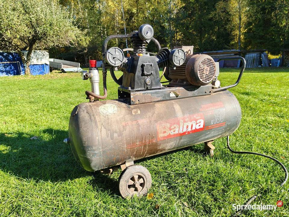 Kompresor ABAC 150 L 575 L min 3 KW 3 tłoki 400v świętokrzyskie Lekomin sprzedam