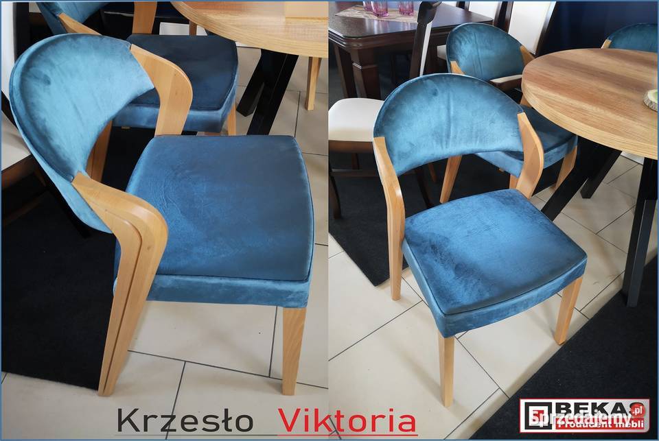 Śliczny Komplet Salon LOFT Stół Okrągły Krzesła 100cm mazowieckie Warszawa