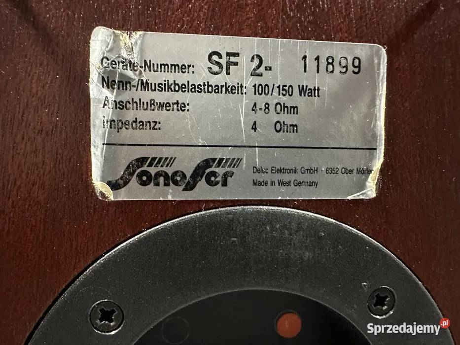 Głośniki Sonofer SF2