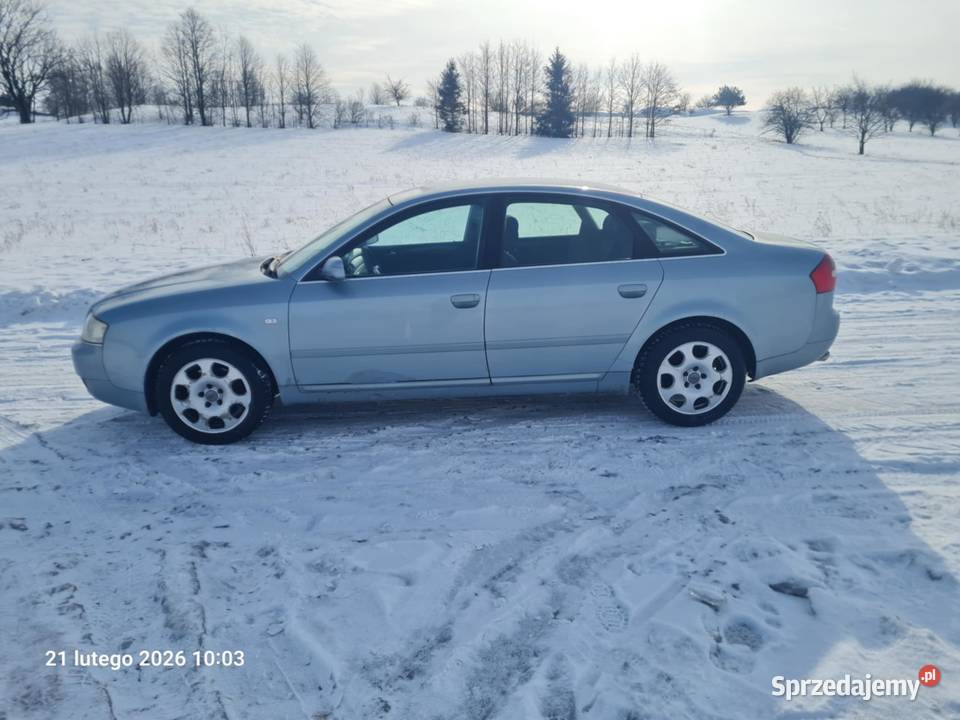 AUDI A6 ładna długie opłaty 2003r nieuszkodzony podlaskie Grajewo