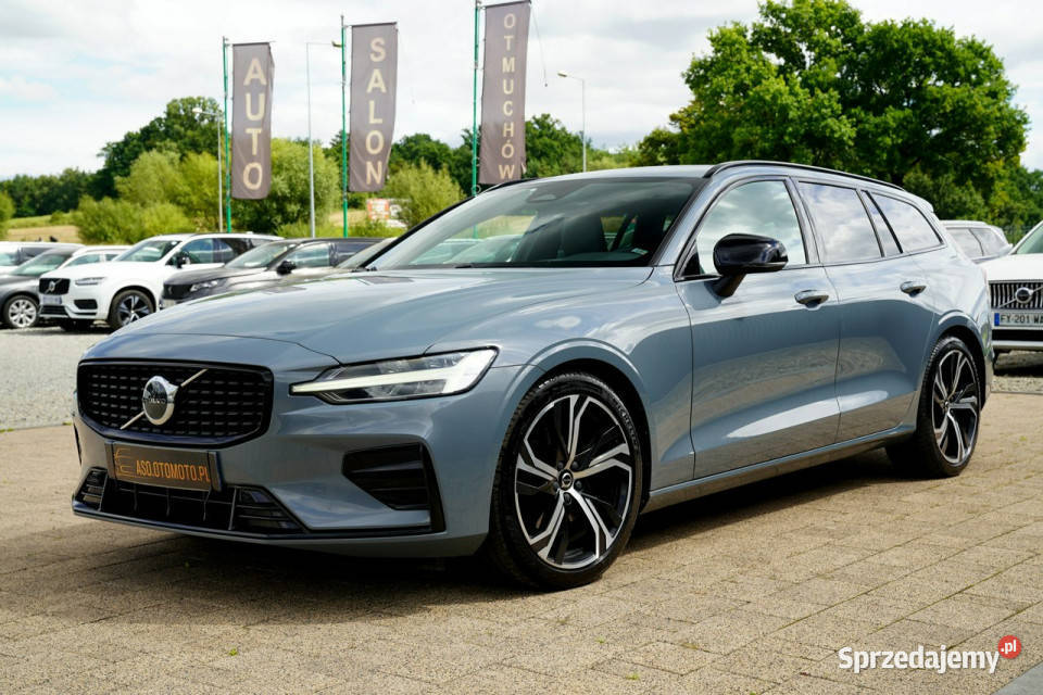 Volvo V60 R DESIGN acc FUL LED skóra nawi ALUSY podgrzewane fotele opolskie Otmuchów