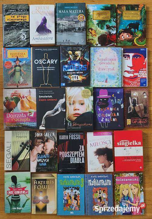 Zestaw 50 książek dorosłych i dzieci Warszawa