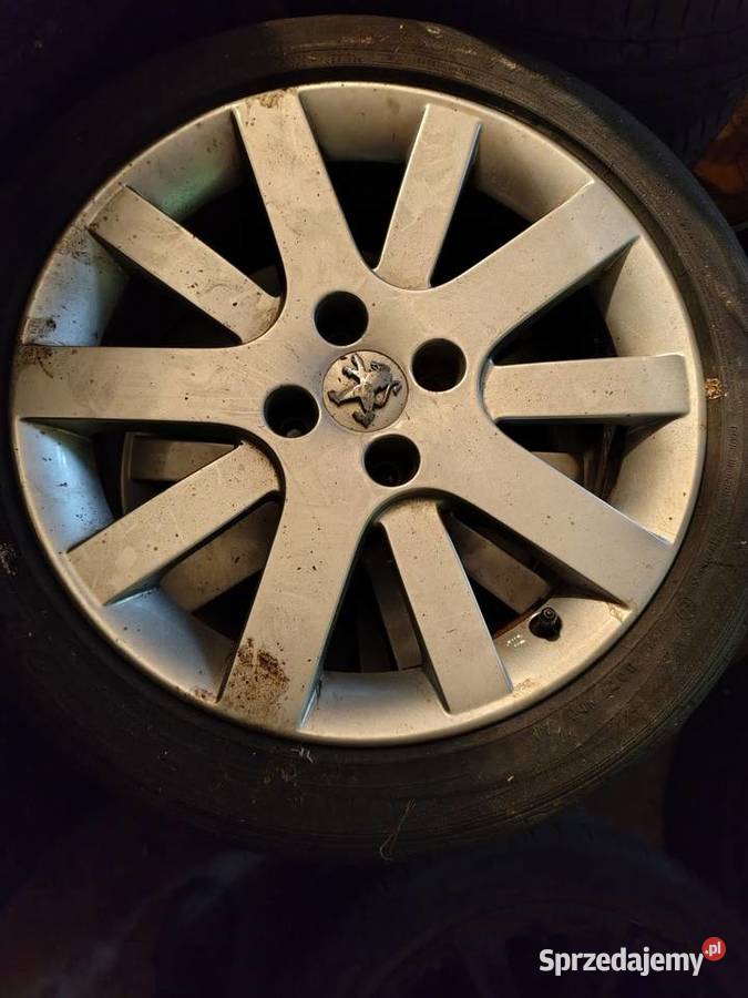 4x108 17 komplet Allu felg Częstochowa sprzedam
