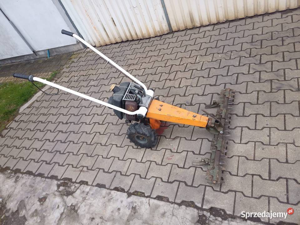 Traktorek ogrodowy z pługiem do odśnieżania Kalinowice