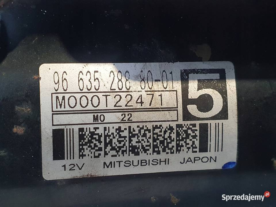 ROZRUSZNIK Peugeot 308 16 HDI 9663528880 Chełm