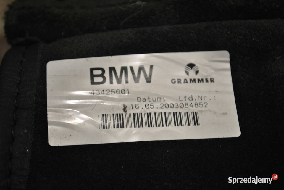Podłokietnik tył do aktywnego zagłówka BMW SERIA śląskie Poręba