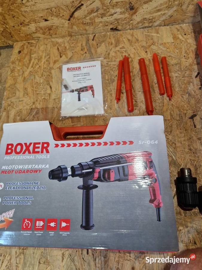 Młoto Wiertarka 3200 wat BOXER sr064 sds plus Głogowa