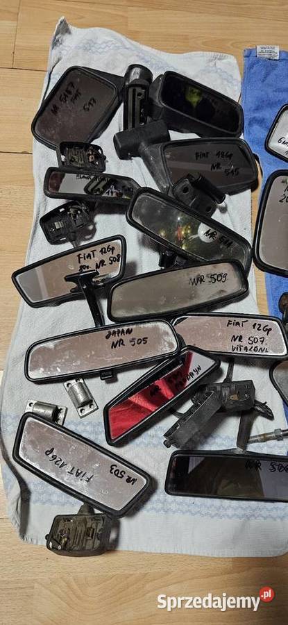 Lusterko WarszawaSyrena FiatTrabant i inne stare osobowe Barlinek