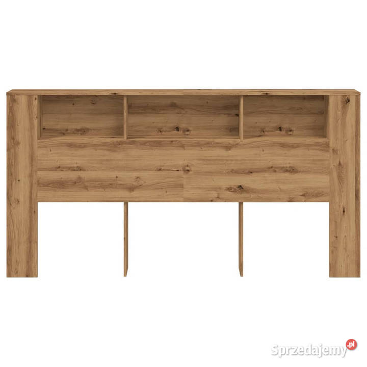 Zagłówek z półkami dąb artisian 200x185x1025 Warszawa