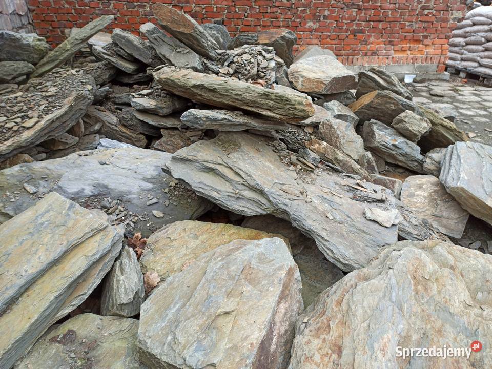 Kamień Łupek Szarogłazowy Biała Marianna Kora