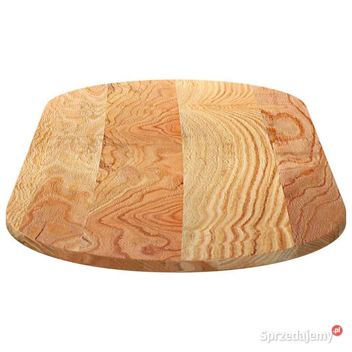 Blat do stołu brązowy 140x60x2 lite drewno