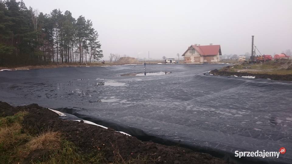 Folia PVC PCV do zbiorników ppoż oczek wodnych