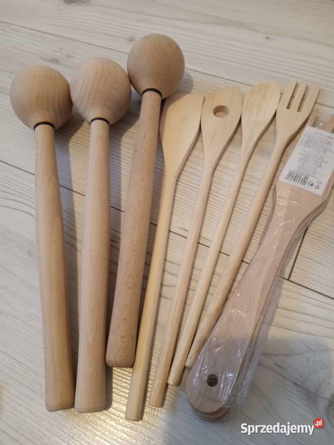 Drewniane przybory kuchenne 18 Akcesoria kuchenne Mysłowice