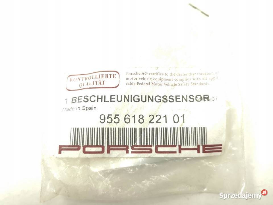 CZUJNIK AIRBAG BOCZNY PORSCHE CAYENNE 20072010
