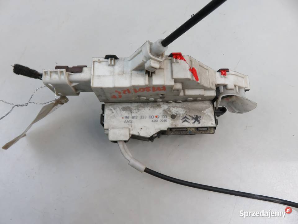 ZAMEK LEWY PRZEDNI PEUGEOT 407 9681333380 osobowe małopolskie