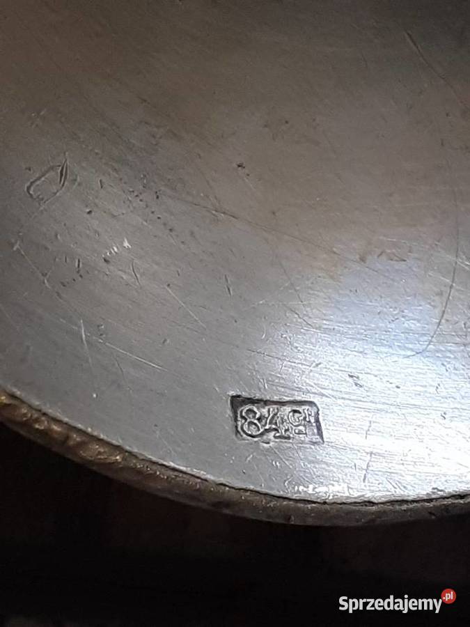 Łyżka srebrna z 1764 1795 roku Kolekcje Tarnów