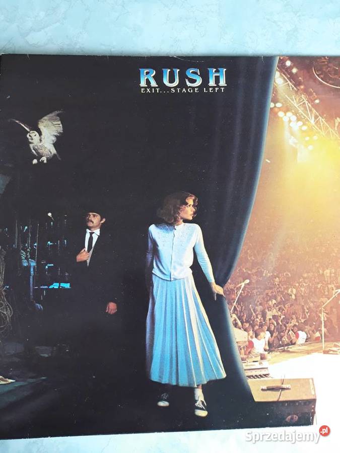 RUSH Exit Stage Left Live 2LP Mercury 1981 2 płyty Płyty i kasety