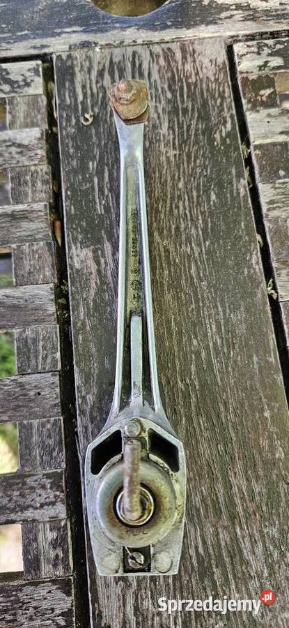 Aluminiowa klamka DDRPRLWartburg Barkas Trabant zachodniopomorskie Barlinek